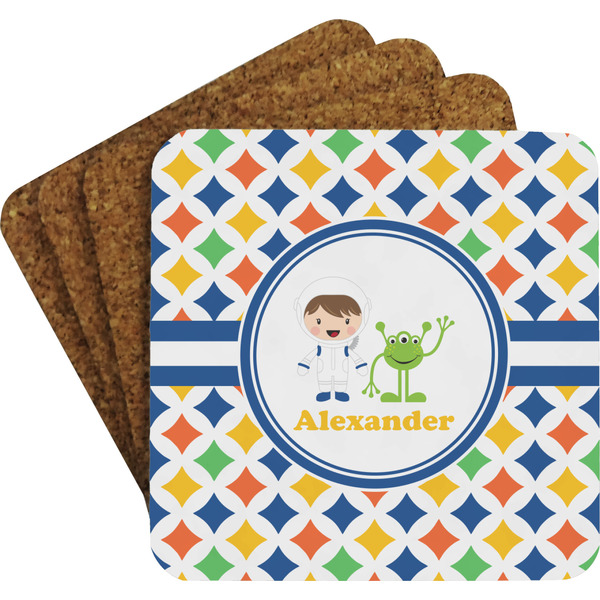 Boy's Astronaut Coaster Set (Personalized)