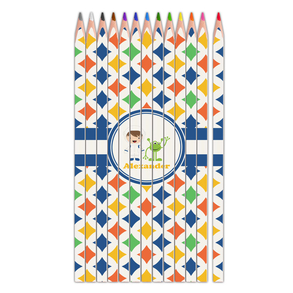 Custom Boy's Astronaut Colored Pencils (Personalized)