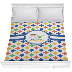 Boy's Astronaut Comforter - Full / Queen (Personalized)