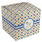 Boy's Astronaut Cube Favor Gift Box - Front/Main