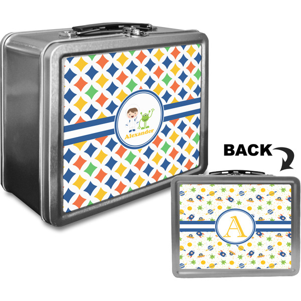 Boy's Astronaut Custom Lunch Box / Tin Approval