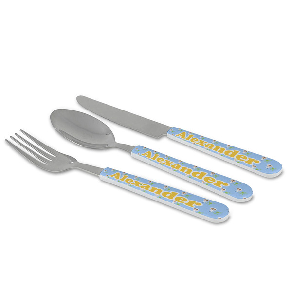 Boy's Astronaut Cutlery Set - MAIN