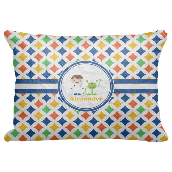 Custom Boy's Astronaut Decorative Baby Pillowcase - 16"x12" (Personalized)
