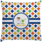 Boy's Astronaut Decorative Pillow Case (Personalized)