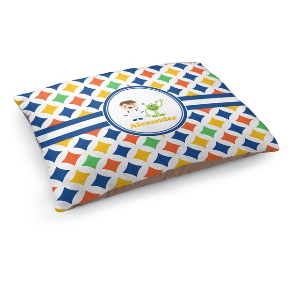 Custom Boy's Astronaut Dog Bed - Medium w/ Name or Text