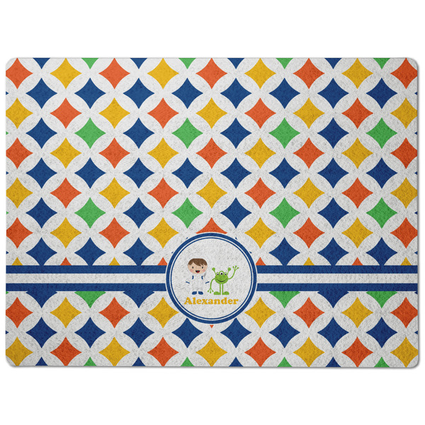 Boy's Astronaut Dog Food Mat - Medium without bowls