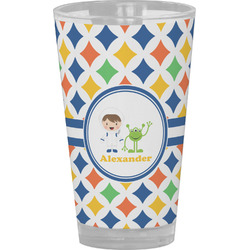 Boy's Astronaut Pint Glass - Full Color (Personalized)