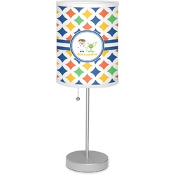 Boy's Astronaut Lamp with Drum Shade (Personalized)