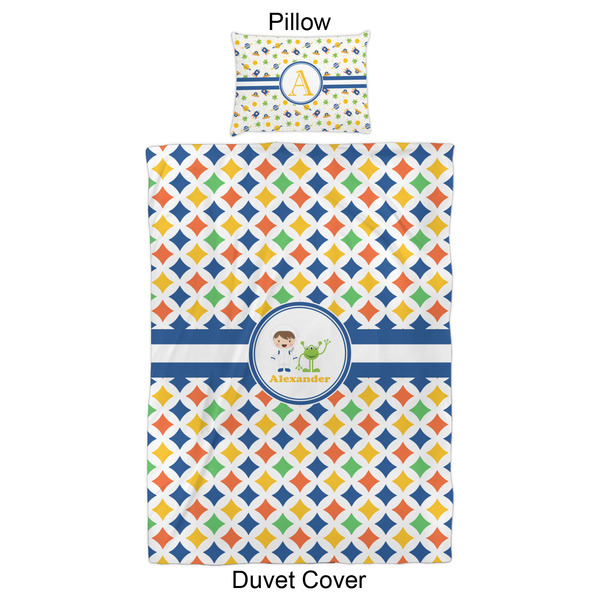 Boy's Astronaut Duvet Cover Set - Twin XL - Approval