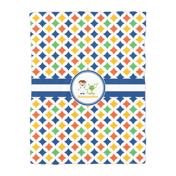 Boy's Astronaut Duvet Cover - Twin - Front