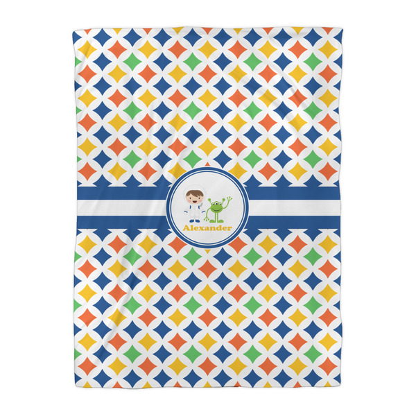 Boy's Astronaut Duvet Cover - Twin XL - Front