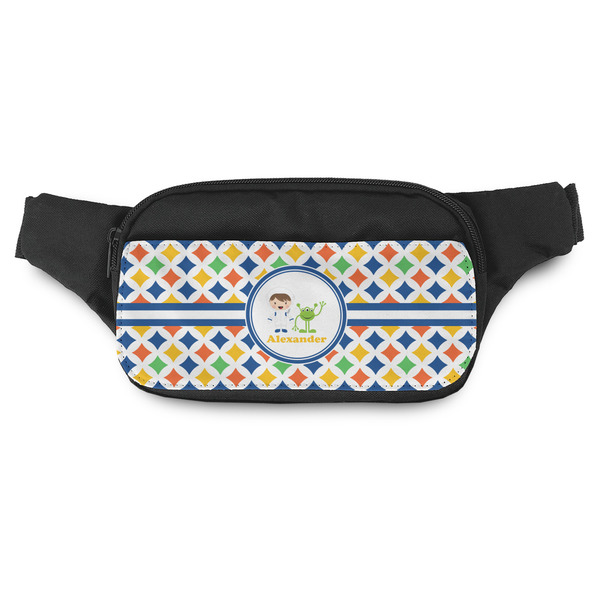 Custom Boy's Astronaut Fanny Pack - Modern Style (Personalized)