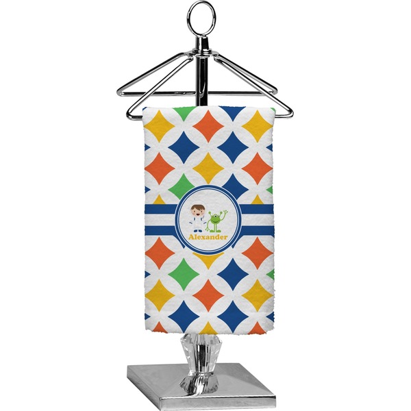 Custom Boy's Astronaut Finger Tip Towel - Full Print (Personalized)