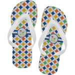 Boy's Astronaut Flip Flops - Medium (Personalized)