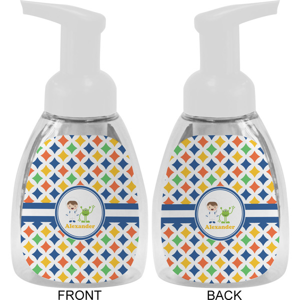 Boy's Astronaut Foam Soap Bottle Approval - White