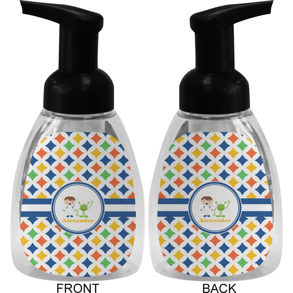 Boy's Astronaut Foam Soap Bottle (Front & Back)