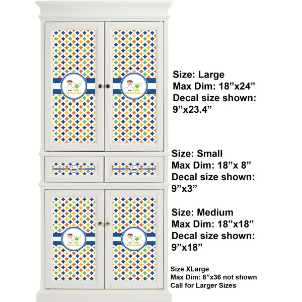 Boy's Astronaut Full Cabinet (Show Sizes)