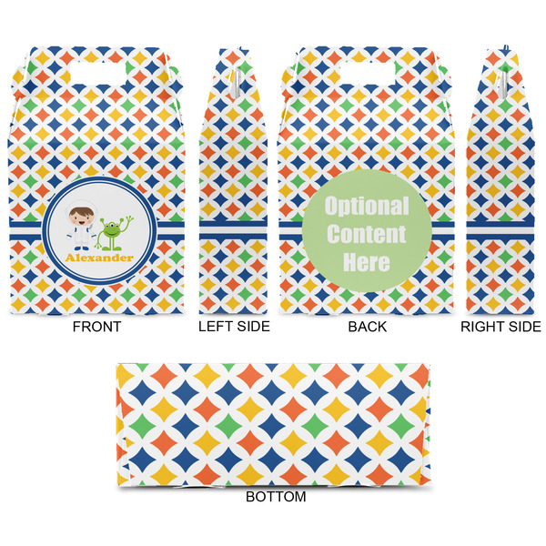 Boy's Astronaut Gable Favor Box - Approval