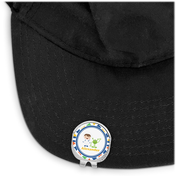 Boy's Astronaut Golf Ball Marker Hat Clip - Main