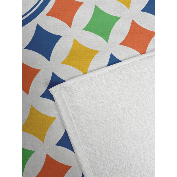 Boy's Astronaut Golf Towel - Detail