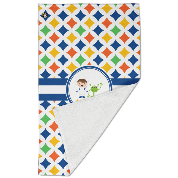 Boy's Astronaut Golf Towel - Folded (Large)