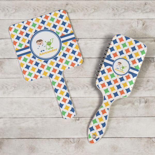 Boy's Astronaut Hand Mirrors - In Context