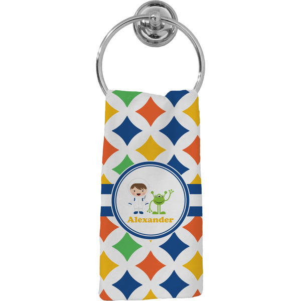 Custom Boy's Astronaut Hand Towel - Full Print (Personalized)