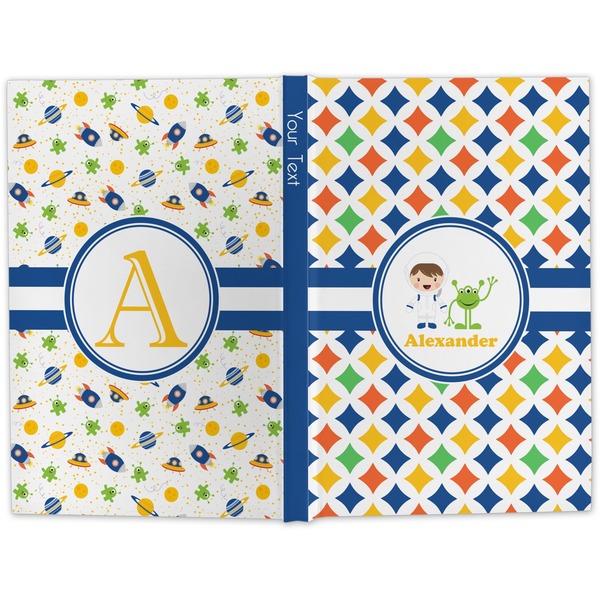 Boy's Astronaut Hard Cover Journal - Apvl