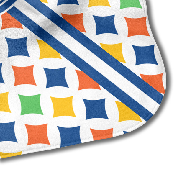 Boy's Astronaut Hooded Baby Towel- Detail Corner