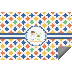 Boy's Astronaut Indoor / Outdoor Rug - 3'x5' (Personalized)