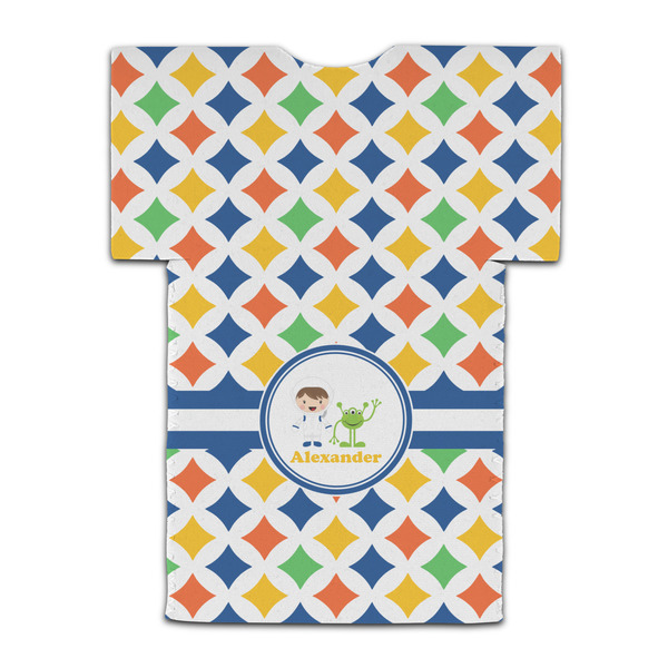 Boy's Astronaut Jersey Bottle Cooler - BACK (flat)