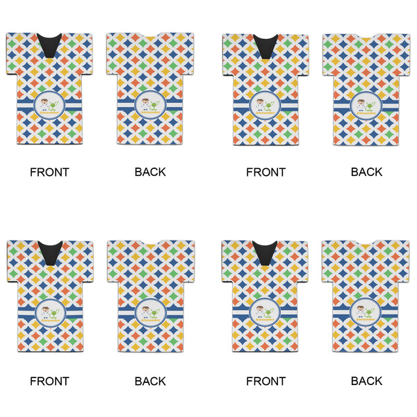 Boy's Astronaut Jersey Bottle Cooler - Set of 4 - APPROVAL