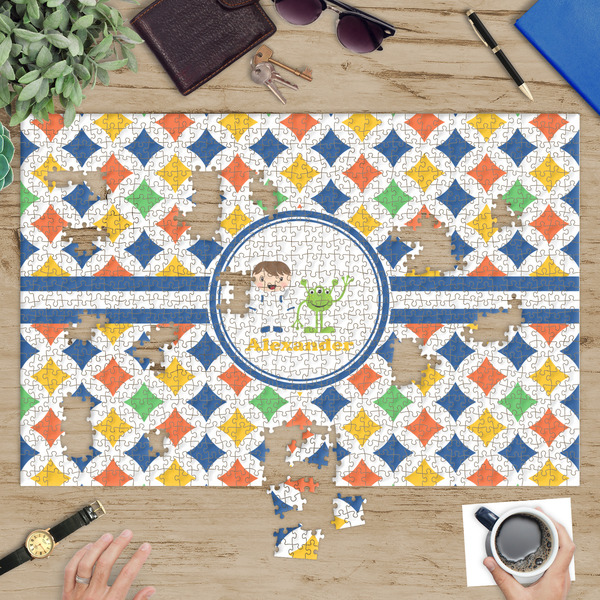 Boy's Astronaut Jigsaw Puzzle 1014 Piece - In Context