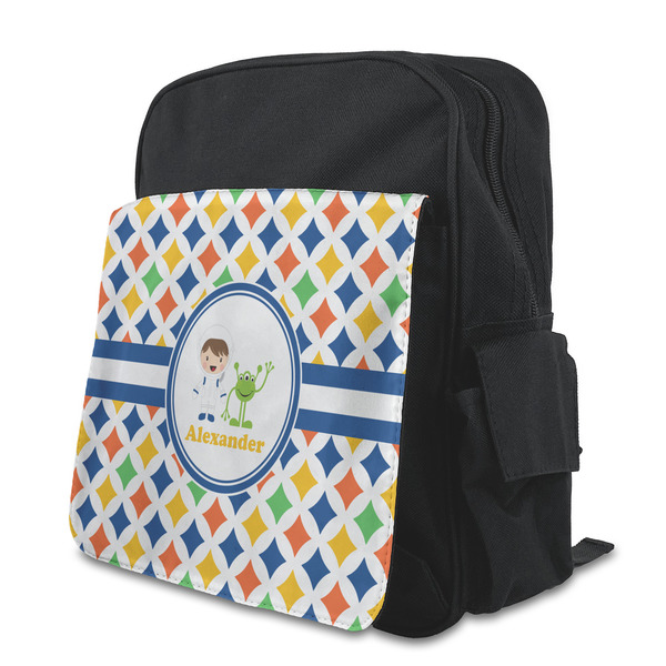 Custom Boy's Astronaut Preschool Backpack (Personalized)