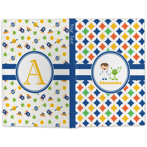 Boy's Astronaut Large Hard Cover Journal - Apvl