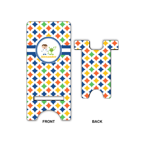 Boy's Astronaut Large Phone Stand - Front & Back