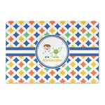 Boy's Astronaut Large Rectangle Car Magnet (Personalized)