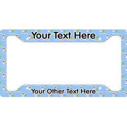 Boy's Astronaut License Plate Frame (Personalized)