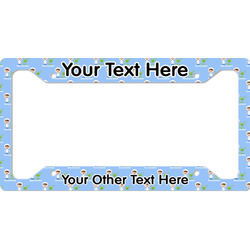 Boy's Astronaut License Plate Frame - Style A (Personalized)