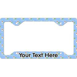 Boy's Astronaut License Plate Frame - Style C (Personalized)