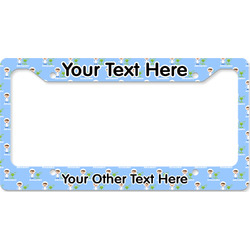 Boy's Astronaut License Plate Frame - Style B (Personalized)