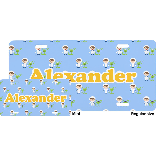 Boy's Astronaut License Plate (Sizes)