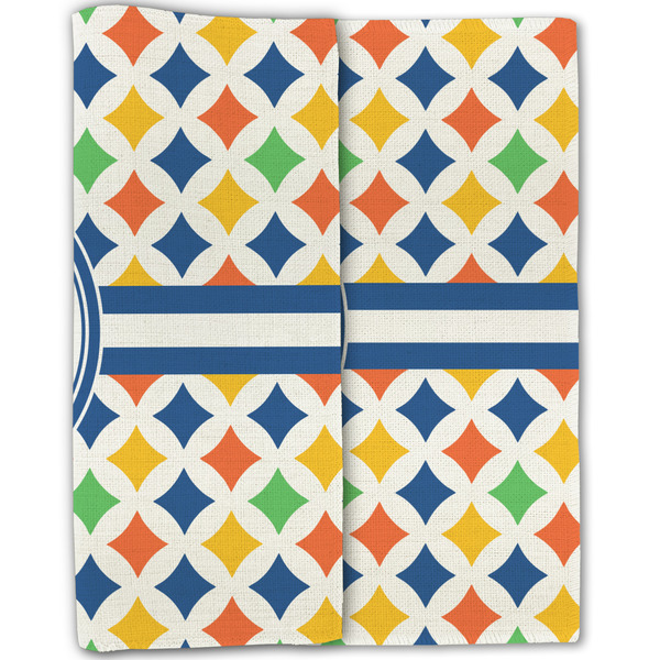 Boy's Astronaut Linen Placemat - Folded Half (double sided)