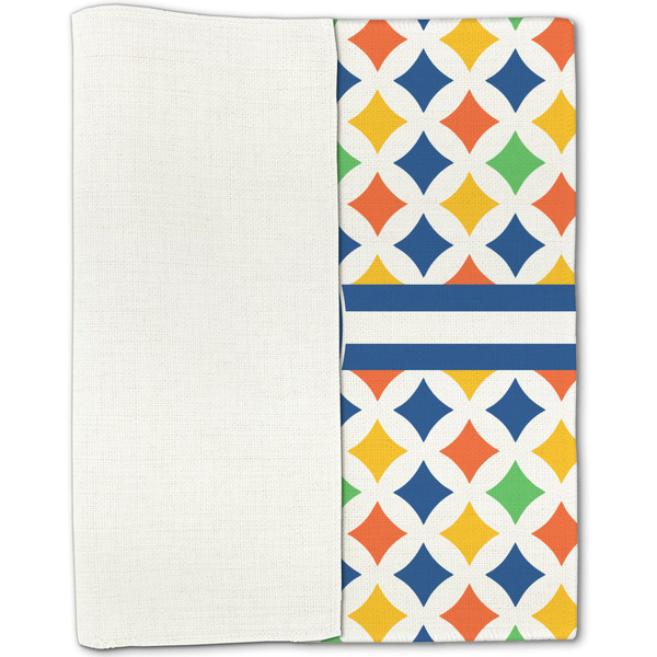 Boy's Astronaut Linen Placemat - Folded Half