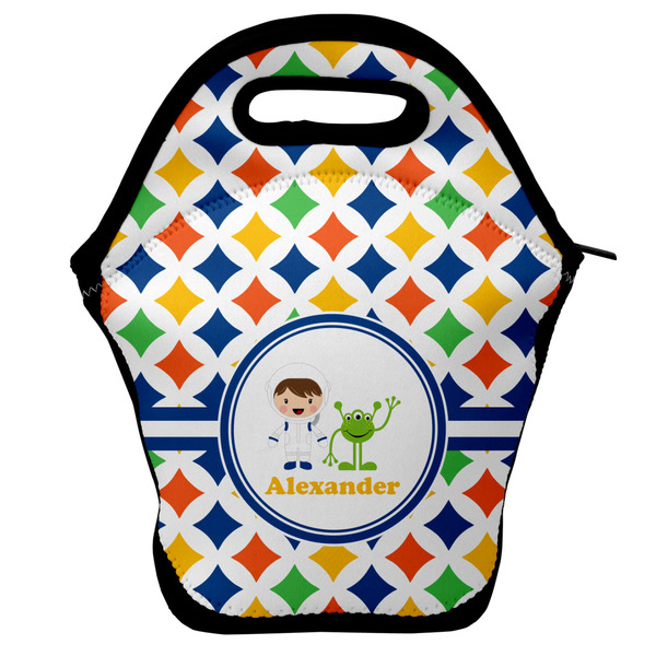 Custom Boy's Astronaut Lunch Bag w/ Name or Text