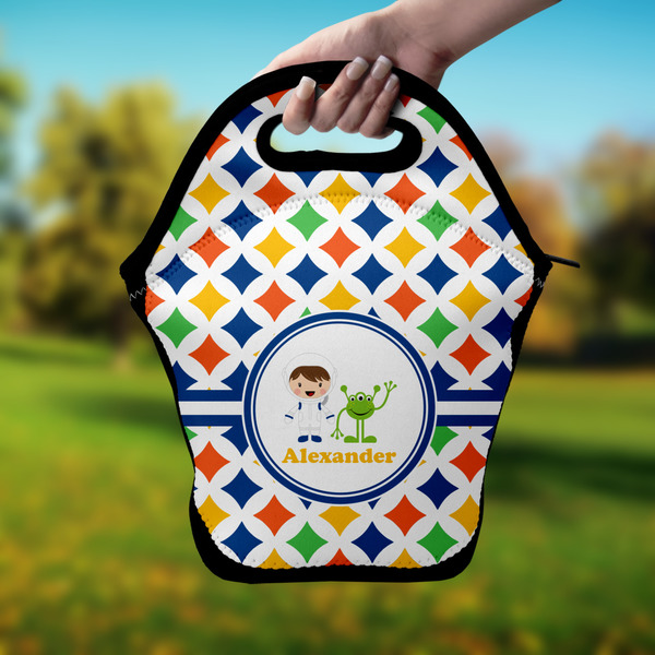 Boy's Astronaut Lunch Bag - Hand