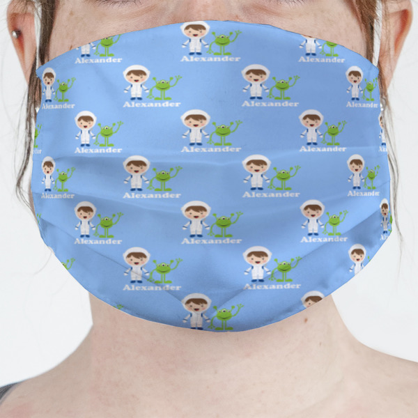 Custom Boy's Astronaut Face Mask Cover (Personalized)