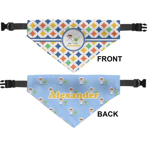 Boy's Astronaut Medium Dog Bandana Approval