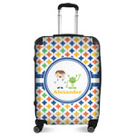 Boy's Astronaut Suitcase - 24" Medium - Checked (Personalized)