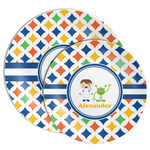 Boy's Astronaut Melamine Plate (Personalized)